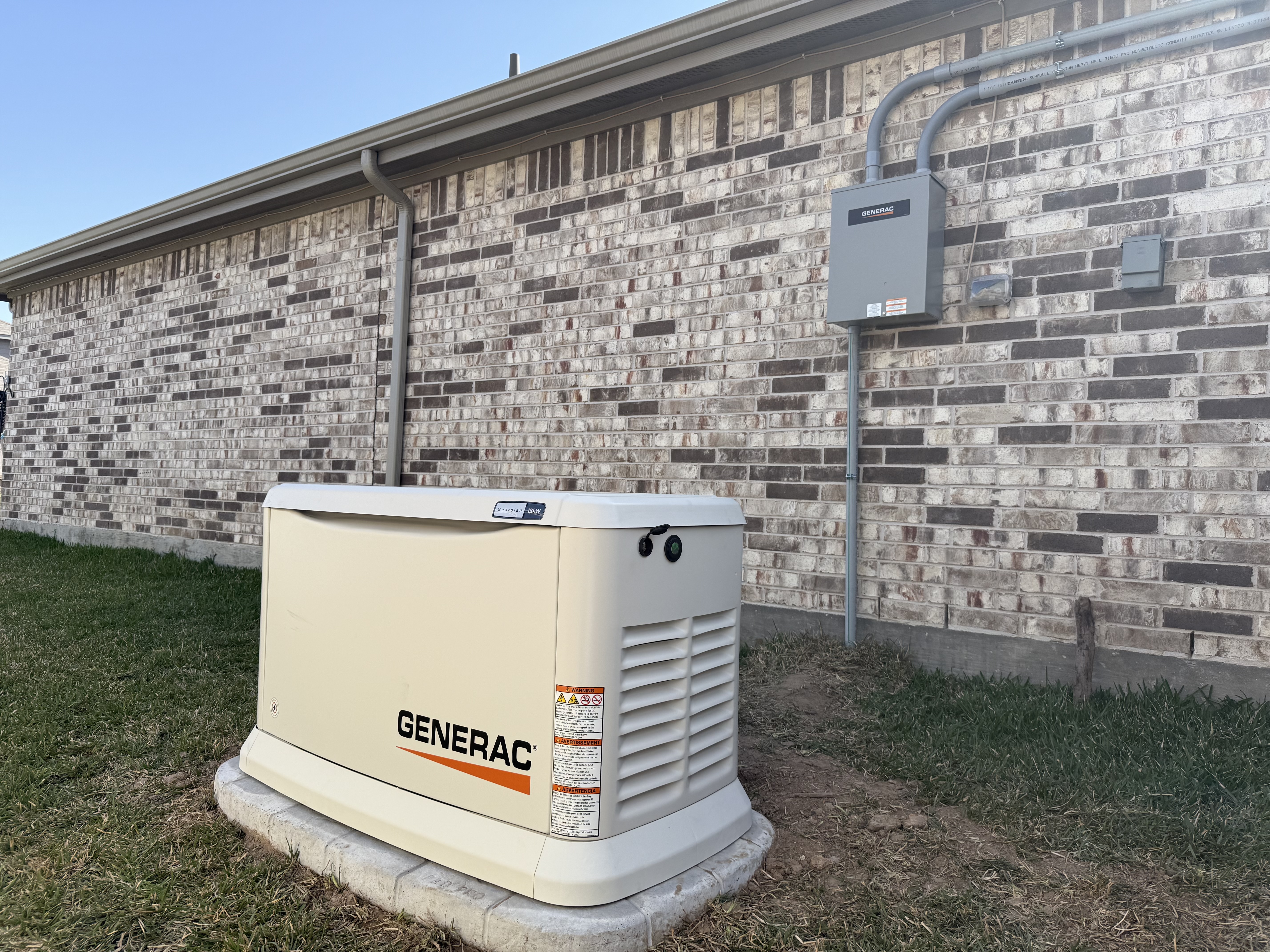 Reliable backup power installed. Quiet, powerful, and storm-season ready